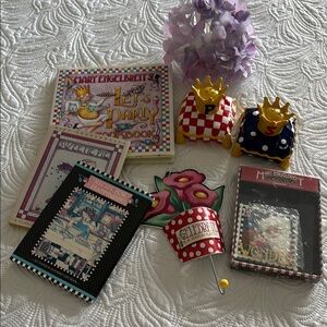 Mary Engelbreit Bundle! Books & Decor (7 pieces)